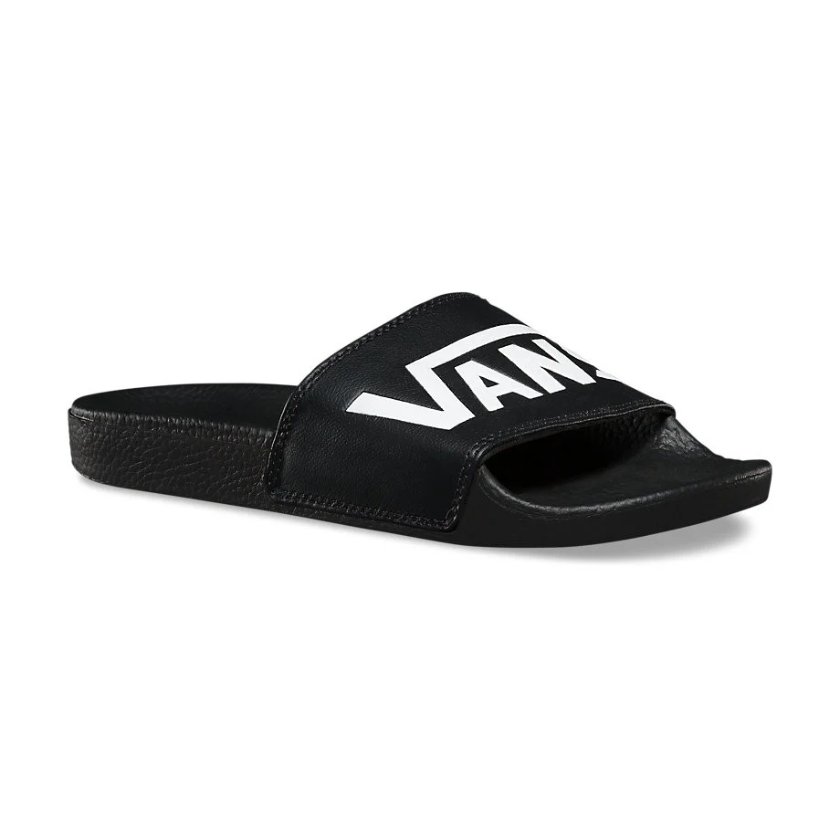 Youth Slide-On Sandals - Black - Image 4