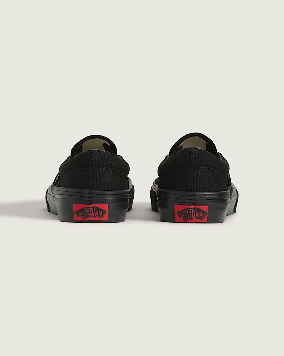 Kids Classic Slip-On Shoes - Black/Black - Image 4