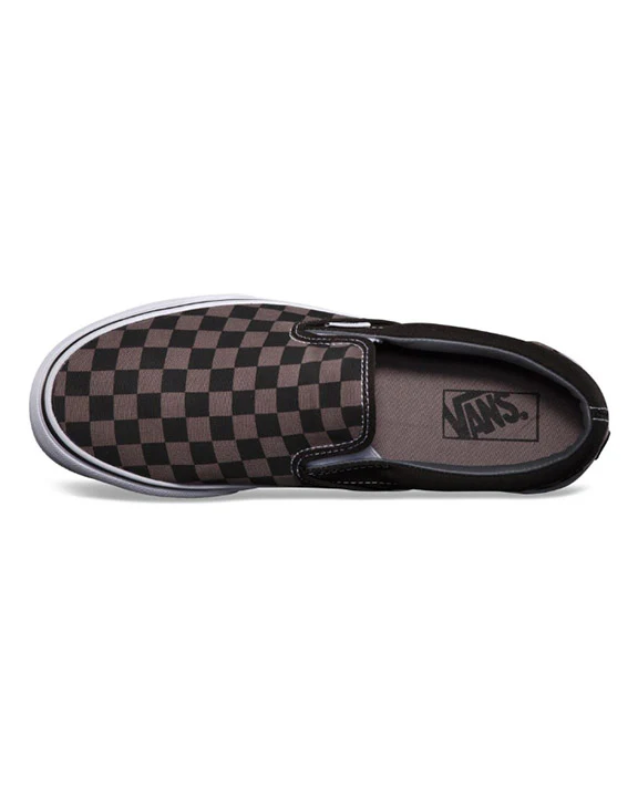 Classic Slip-On Shoes - Black/Pewter - Image 2