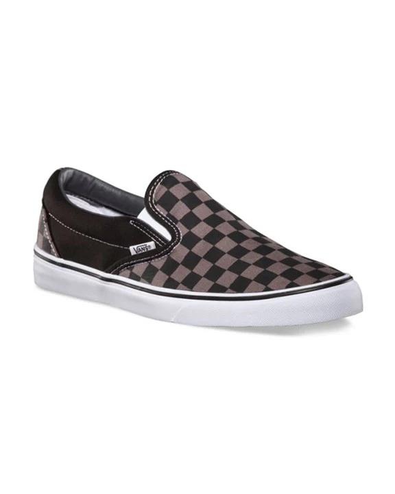 Classic Slip-On Shoes - Black/Pewter - Image 3
