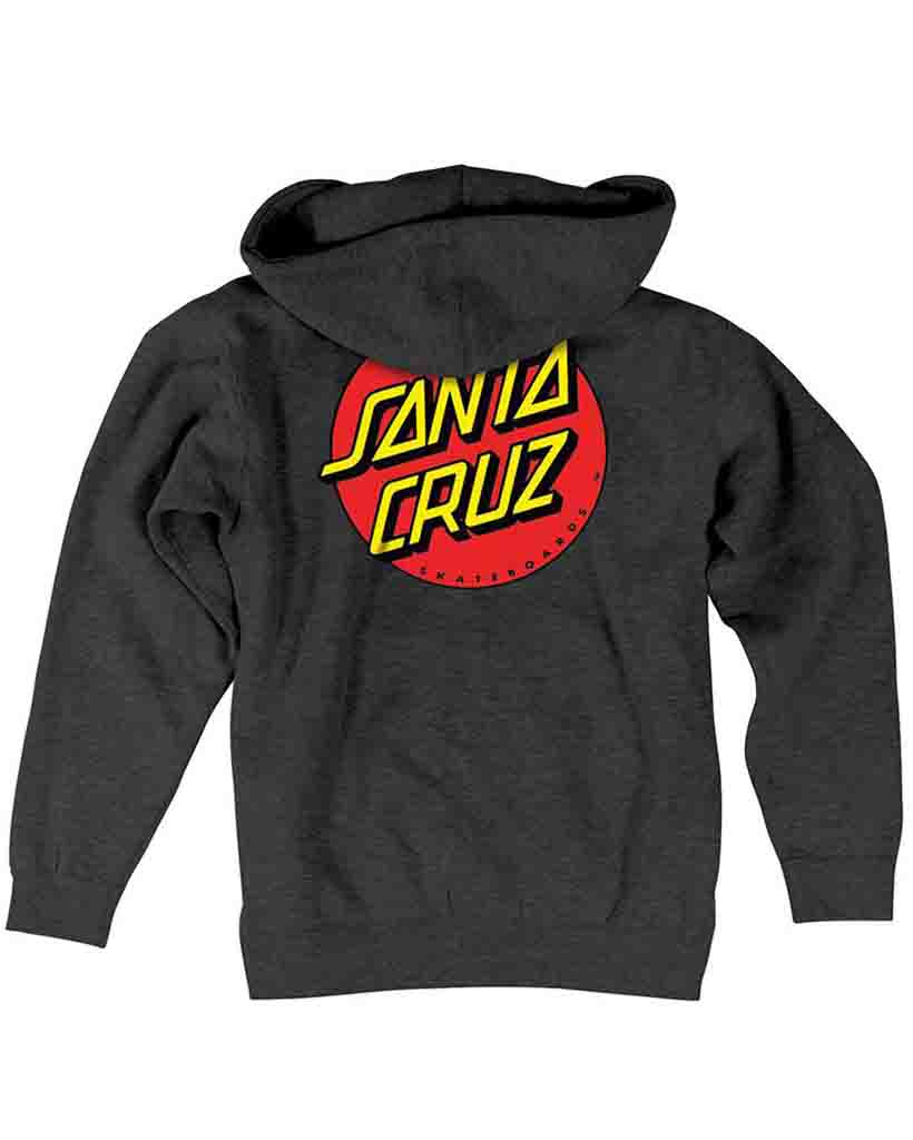 Classic Dot Hoodie - Charcoal Heather - Image 2