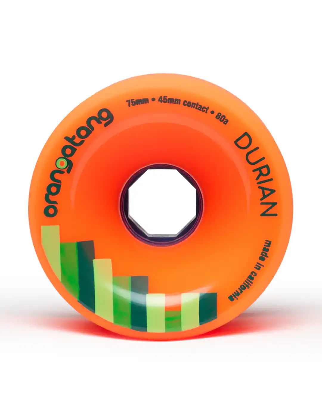 Durian Longboard Wheels - Orange - Image 3
