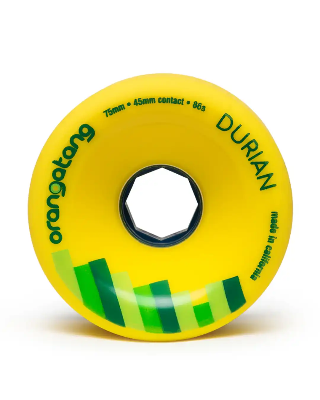 Durian Longboard Wheels - Yellow - Image 3
