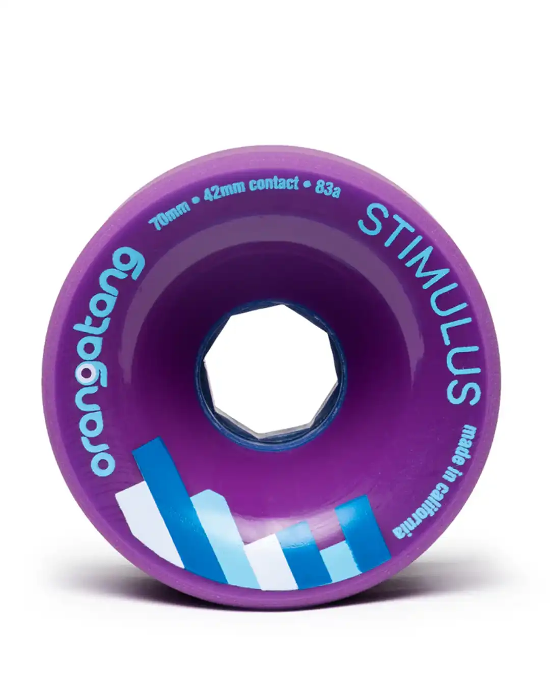 Stimulus Longboard Wheels - Purple - Image 3