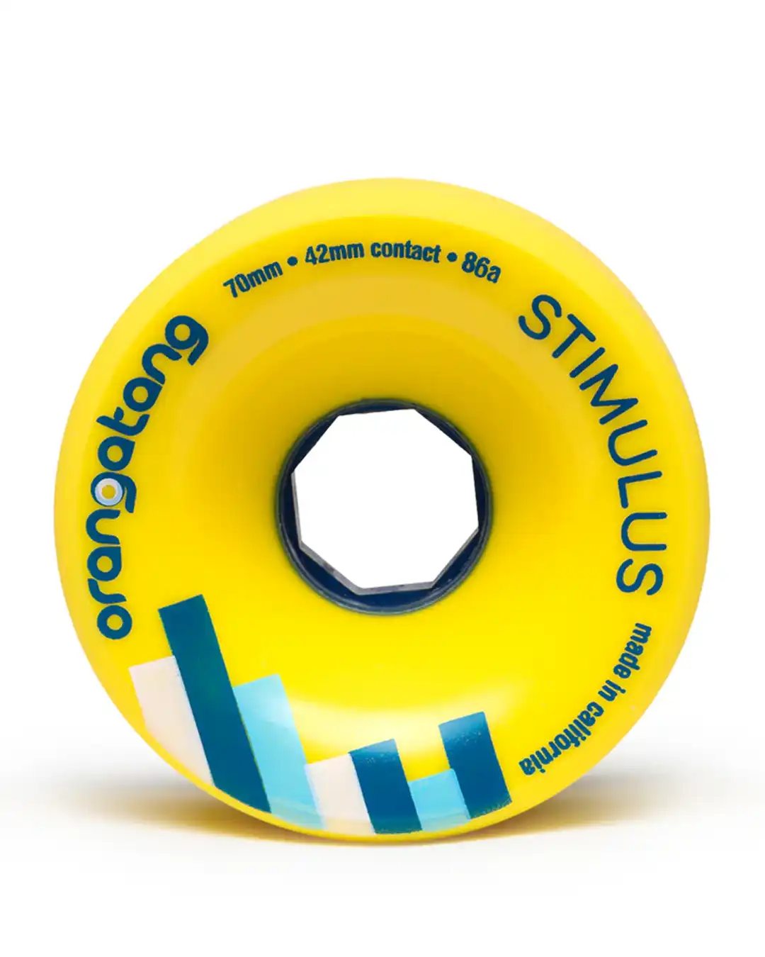 Stimulus Longboard Wheels - Yellow - Image 3