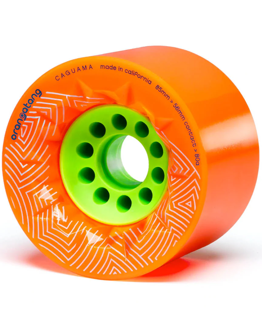 Caguama Longboard Wheels - Orange