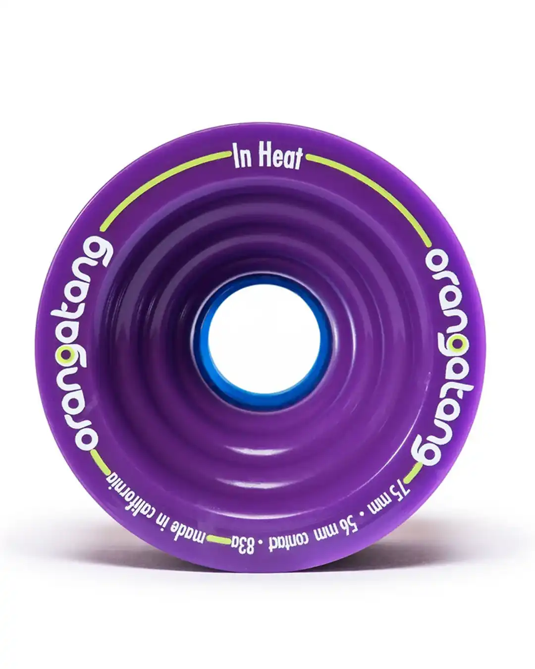 In Heat Longboard Wheels - Purple - Image 3