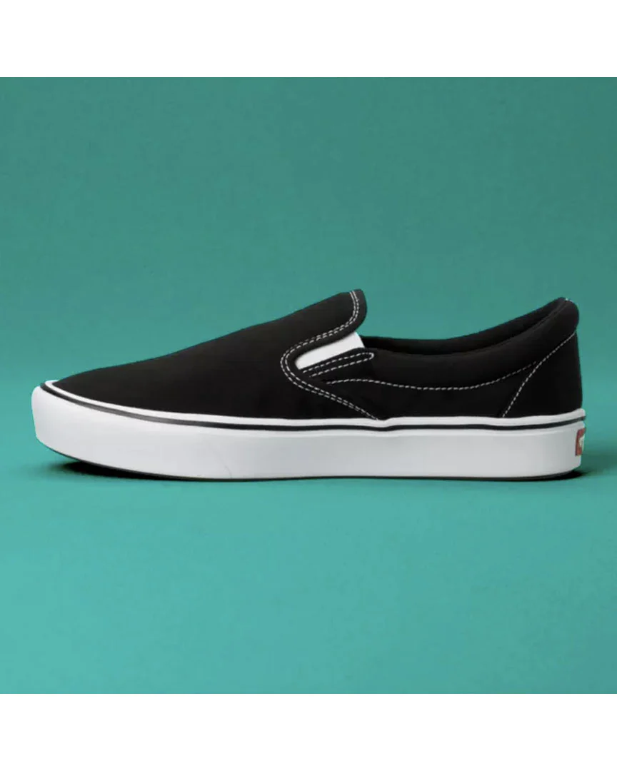 Comfycush Slip-On Shoes - Black/True White - Image 3