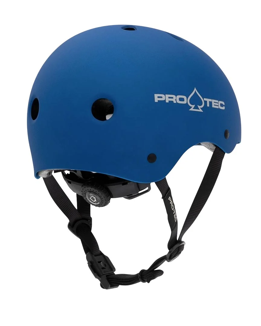 Jr Classic Certified Helmet - Matte Metallic Blue - Image 2