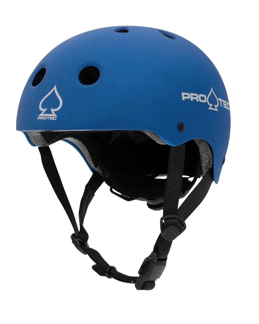 Jr Classic Certified Helmet - Matte Metallic Blue - Image 3