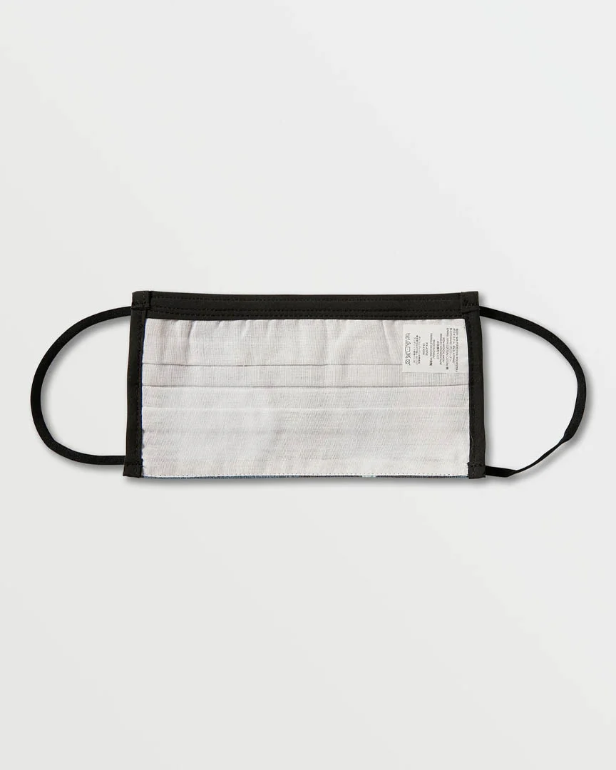 Volcom Facemask - White Black - Image 3