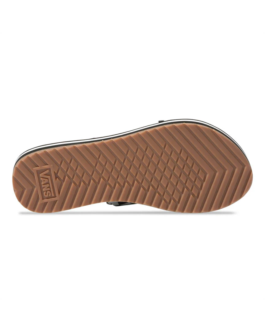 Women Cayucas Slide Sandals - Checkerboard - Image 4