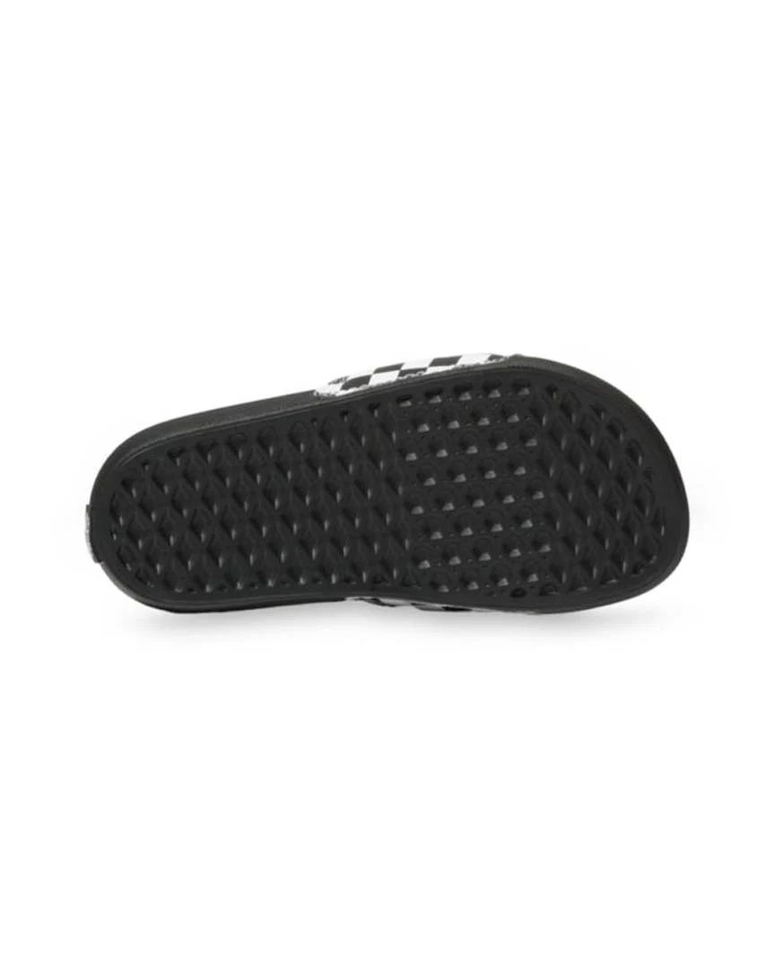 Youth La Costa Slide-On Sandals - Checkerboard White - Image 4