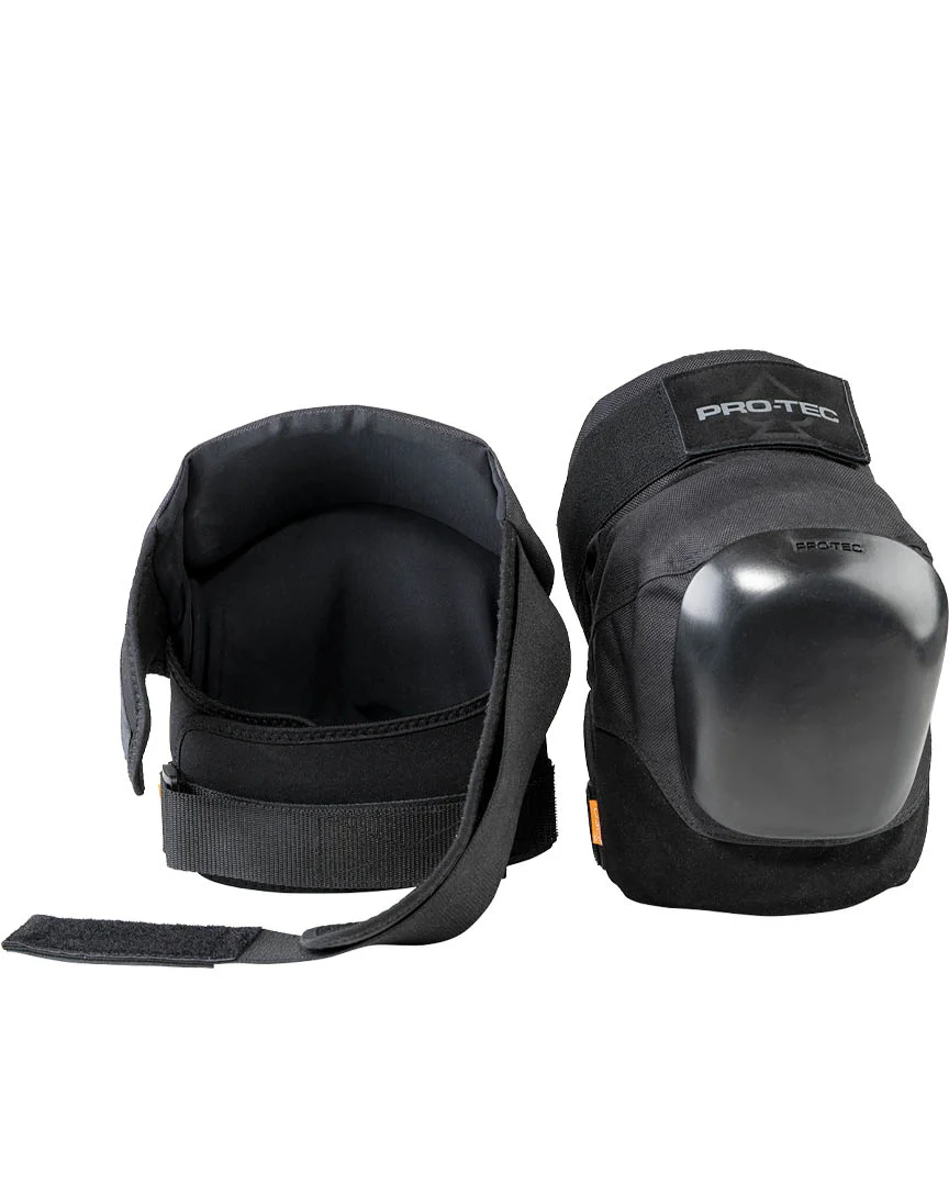 Pro Knee Pads Protective Gear - Black - Image 2