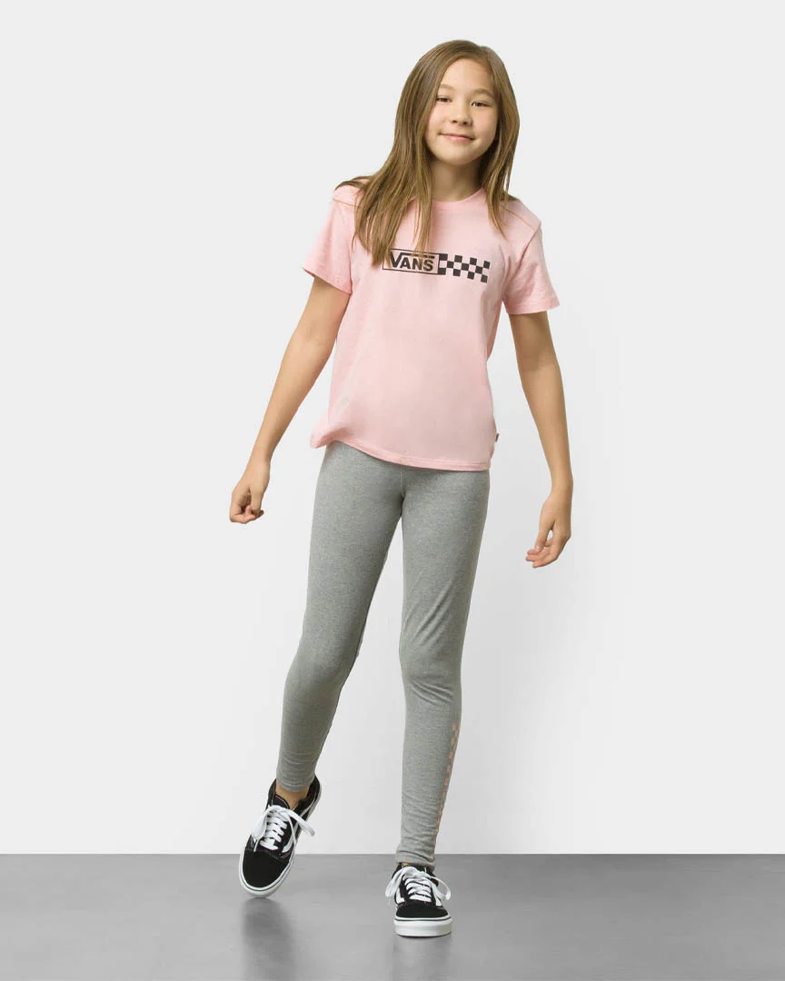 Girls Chalkboard Ii Leggings - Grey - Image 3