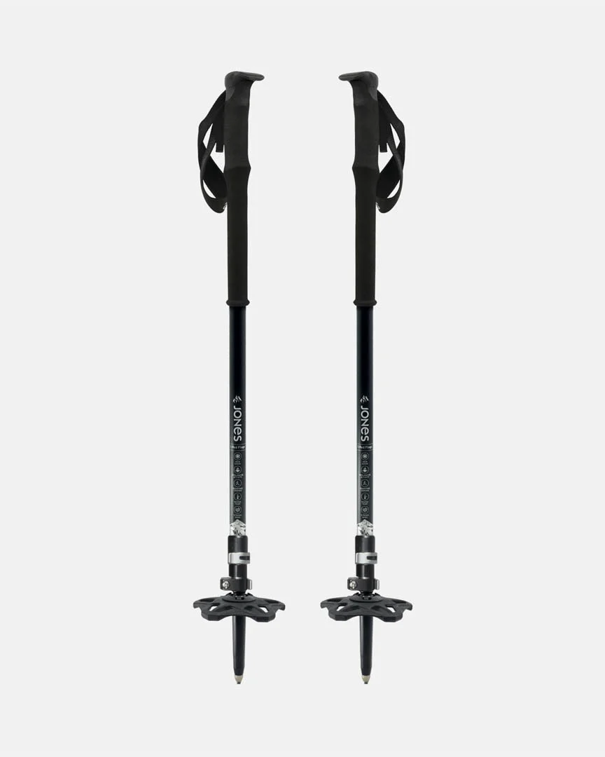 Flip-Lock Talon Splitboard Poles - Silver - Image 7
