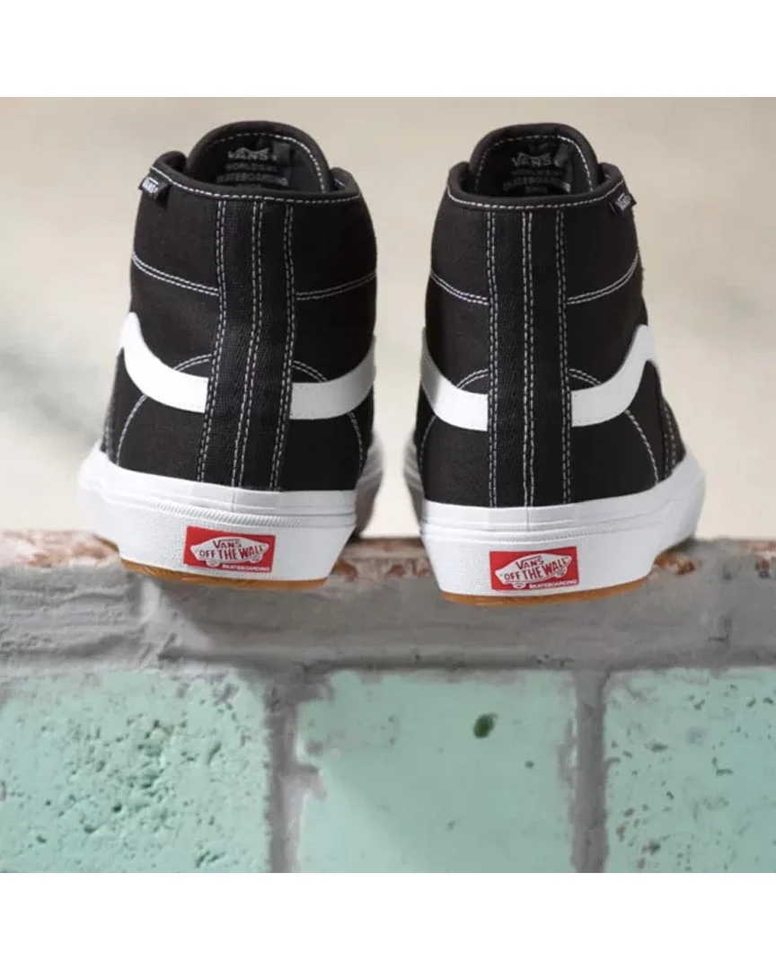 Crockett High Shoes - Black/White - Image 5