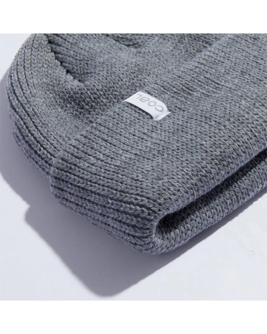 Frena Thick Knit Cuff Beanie - Mustard Stripe - Image 2