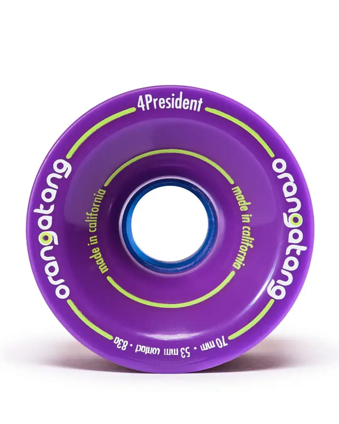 4President Longboard Wheels - Purple - Image 2