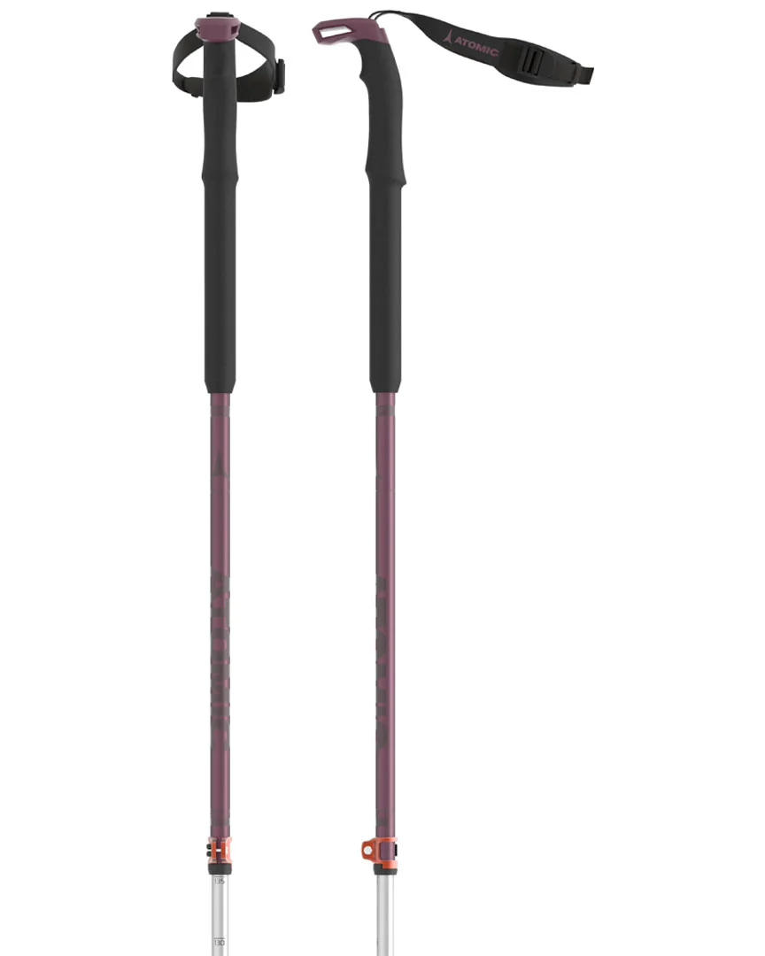 Bct Touring Sqs Women's Ski Poles - Plum - Image 2
