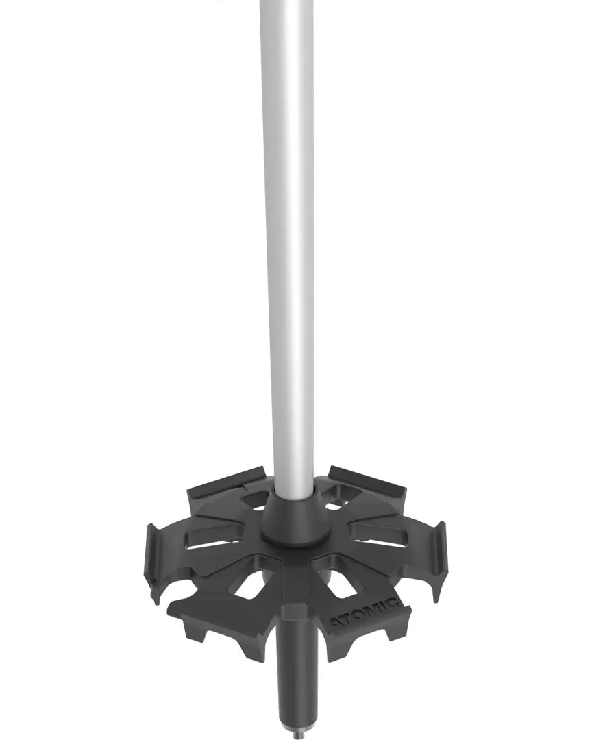 Bct Touring Ski Poles - Red/Silver - Image 4