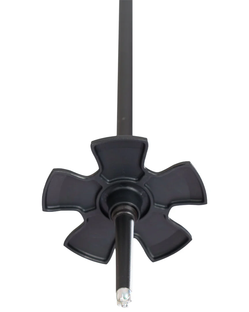 Vision Ski Poles - Black Gold - Image 3