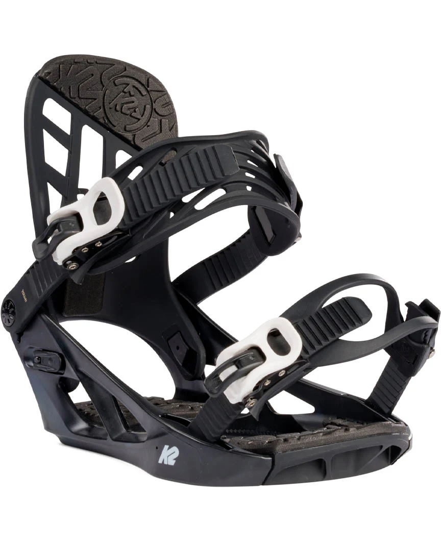 You+H Snowboard Bindings - Black 2026 - Image 2