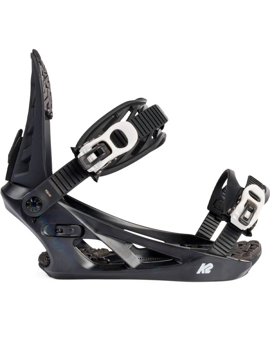 You+H Snowboard Bindings - Black 2026 - Image 3
