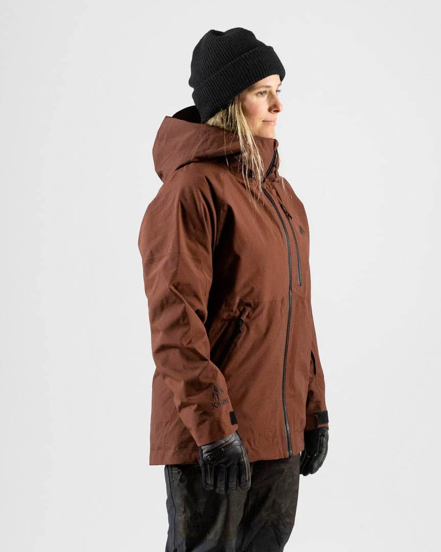 Women's MTN Surf Parka Winter Jacket - Vulcan Red - Image 3