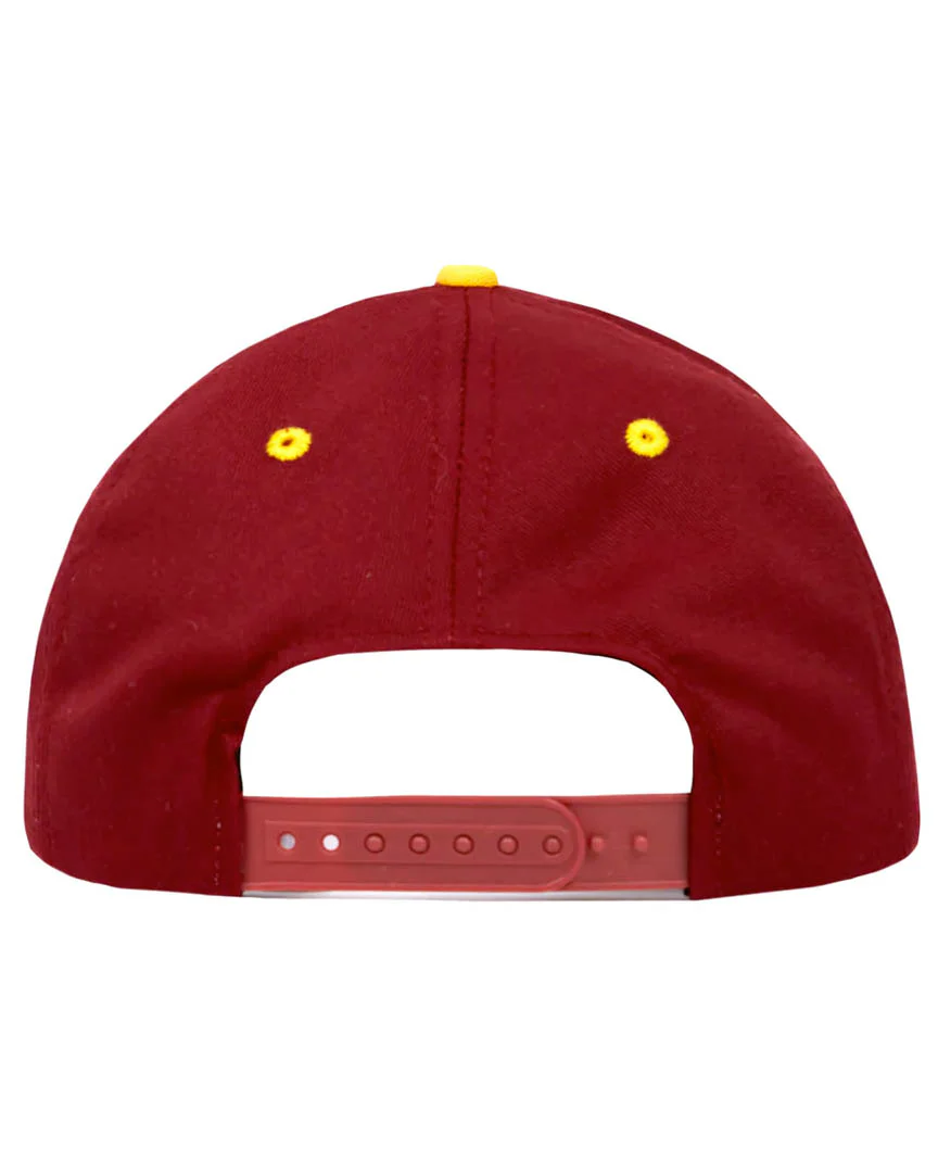 City College Cap Hat - Burgundy - Image 3