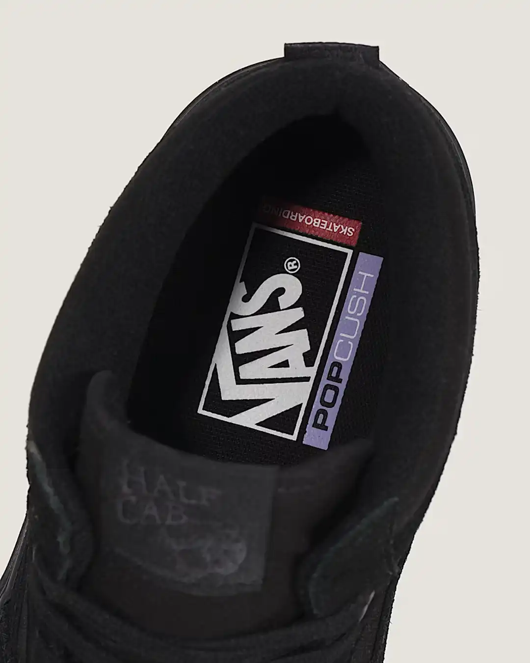 Skate Half Cab Shoes - Black/Black - Image 5