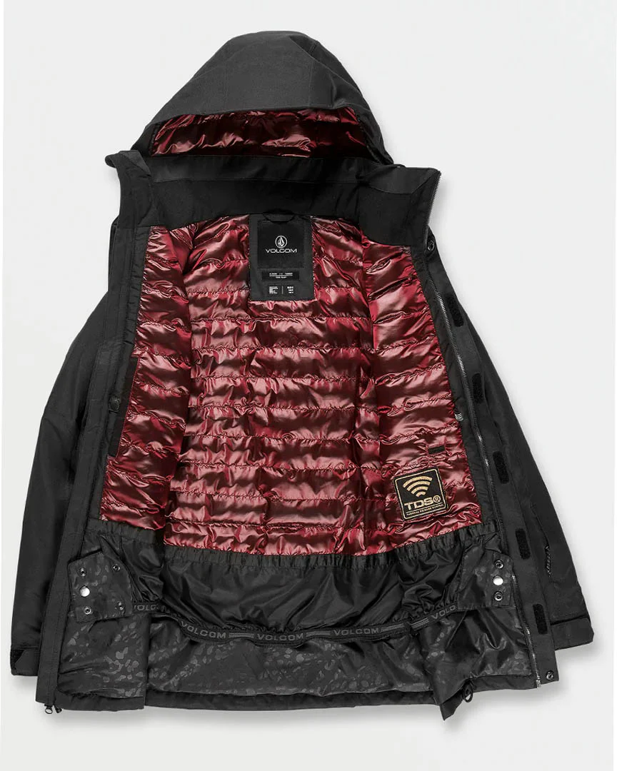 Women's Paxson 2L Tds Inf Parka Winter Jacket - Black - Image 3