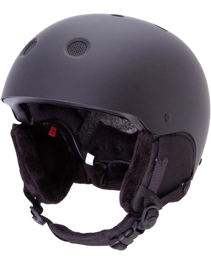 Classic Snow Winter Helmet - Stealth Black - Image 2