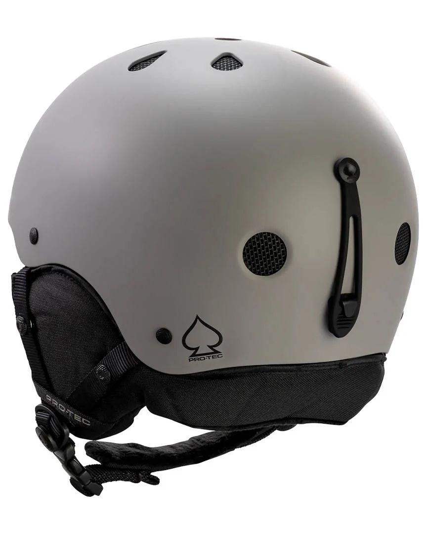 Classic Snow Winter Helmet - Matte Warm Grey - Image 4