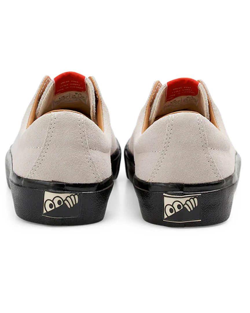 VM003 Suede Lo Shoes - White/Black - Image 4