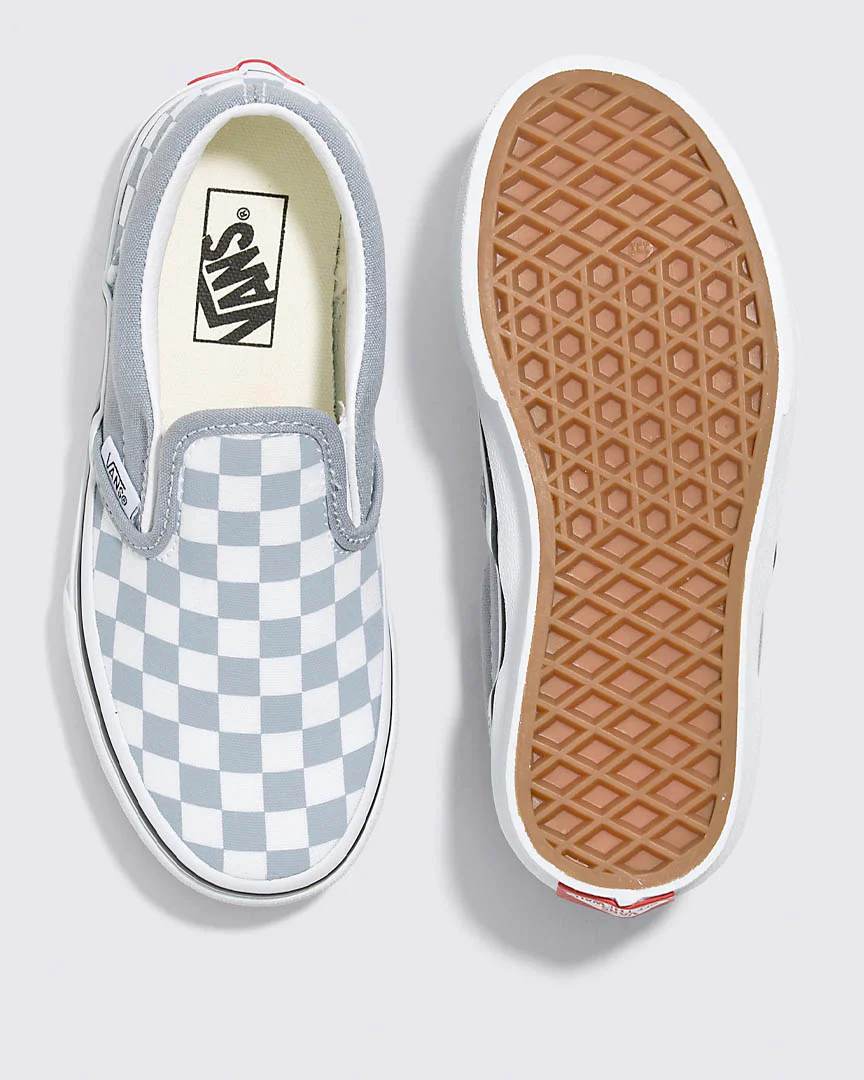 Kids Classic Checkerboard Slip-On Shoes - Theory Tradewinds - Image 3