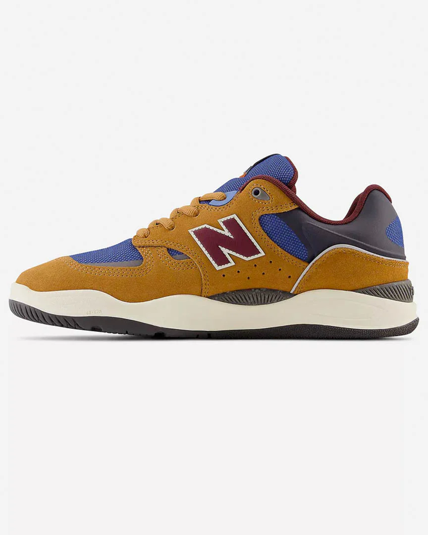 Numeric 1010 Tiago Lemos Shoes - Brown/Blue - Image 3