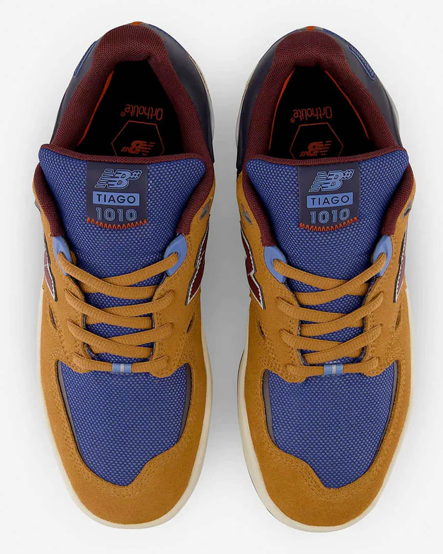 Numeric 1010 Tiago Lemos Shoes - Brown/Blue - Image 4