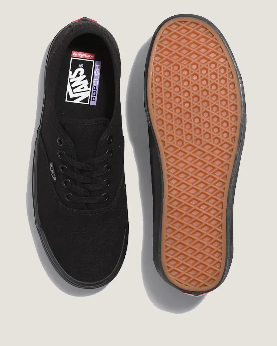 Skate Authentic Shoes - Black/Black - Image 3