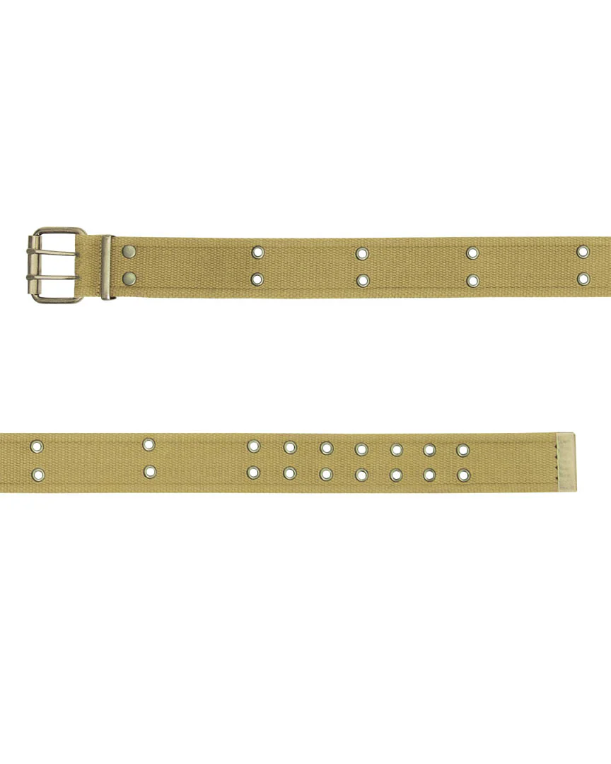 Double Prong Belt - Kahki - Image 2