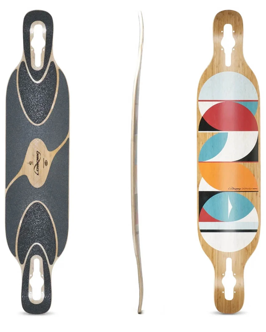 Dervish Flex2 / Paris 180 Trucks Complete Longboard - Image 5