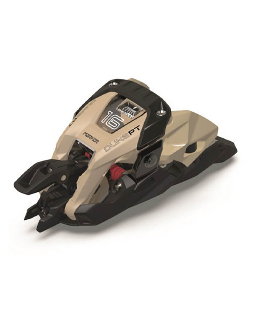 Duke Pt 16 Ski Bindings - Tan/Black 2025 - Image 2