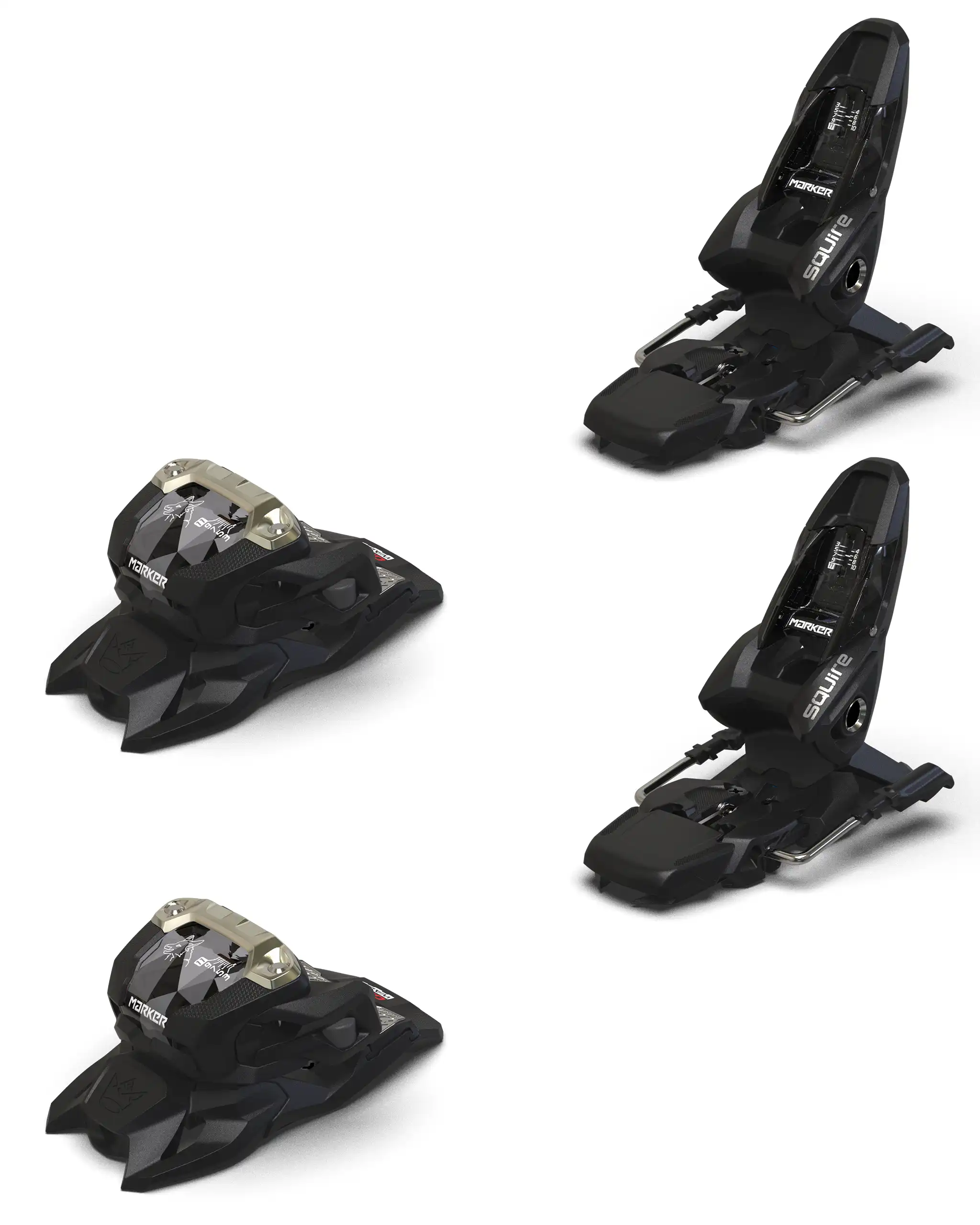 Squire 11 Ski Bindings - Black 2027