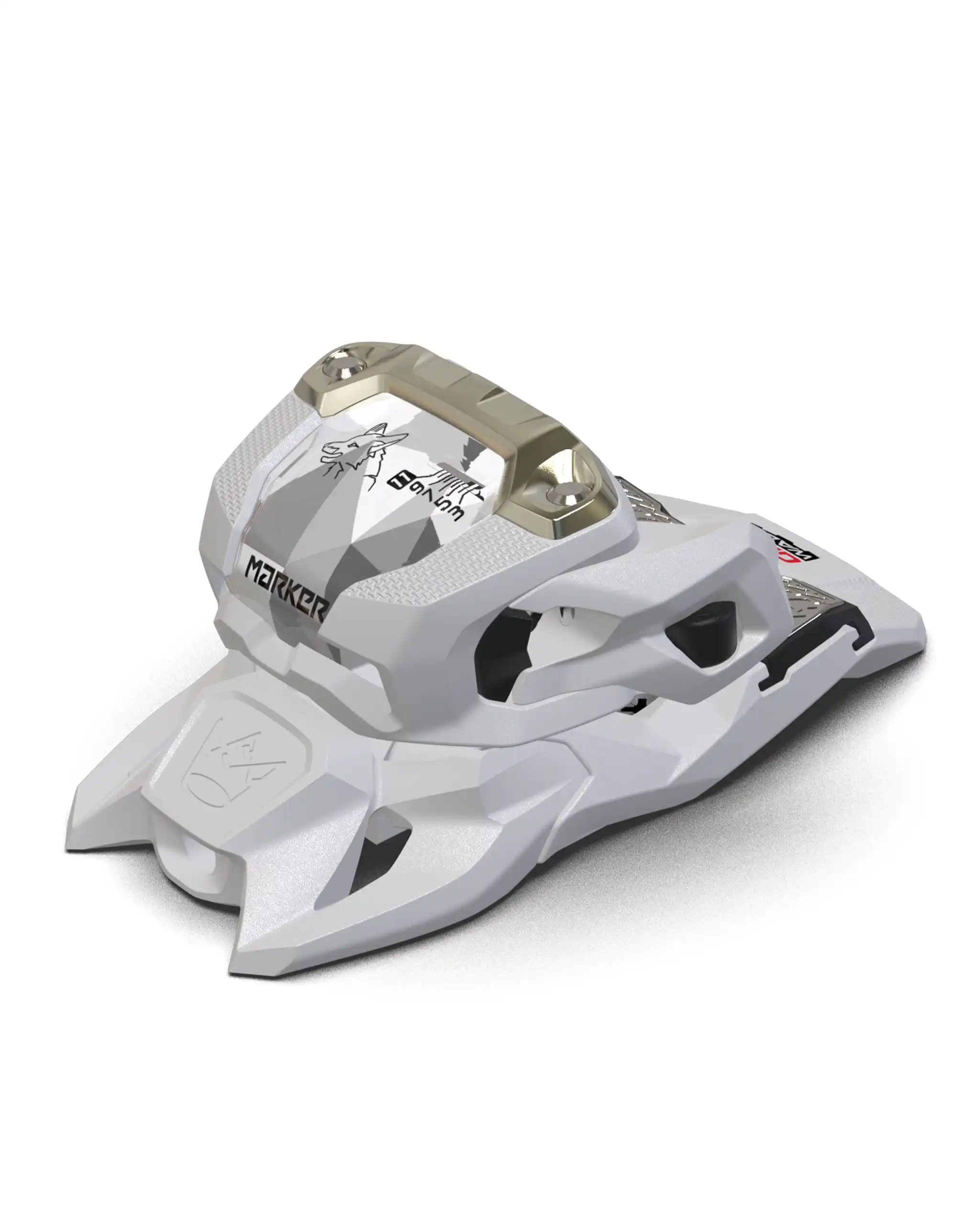 Squire 11 Ski Bindings - White 2027 - Image 4