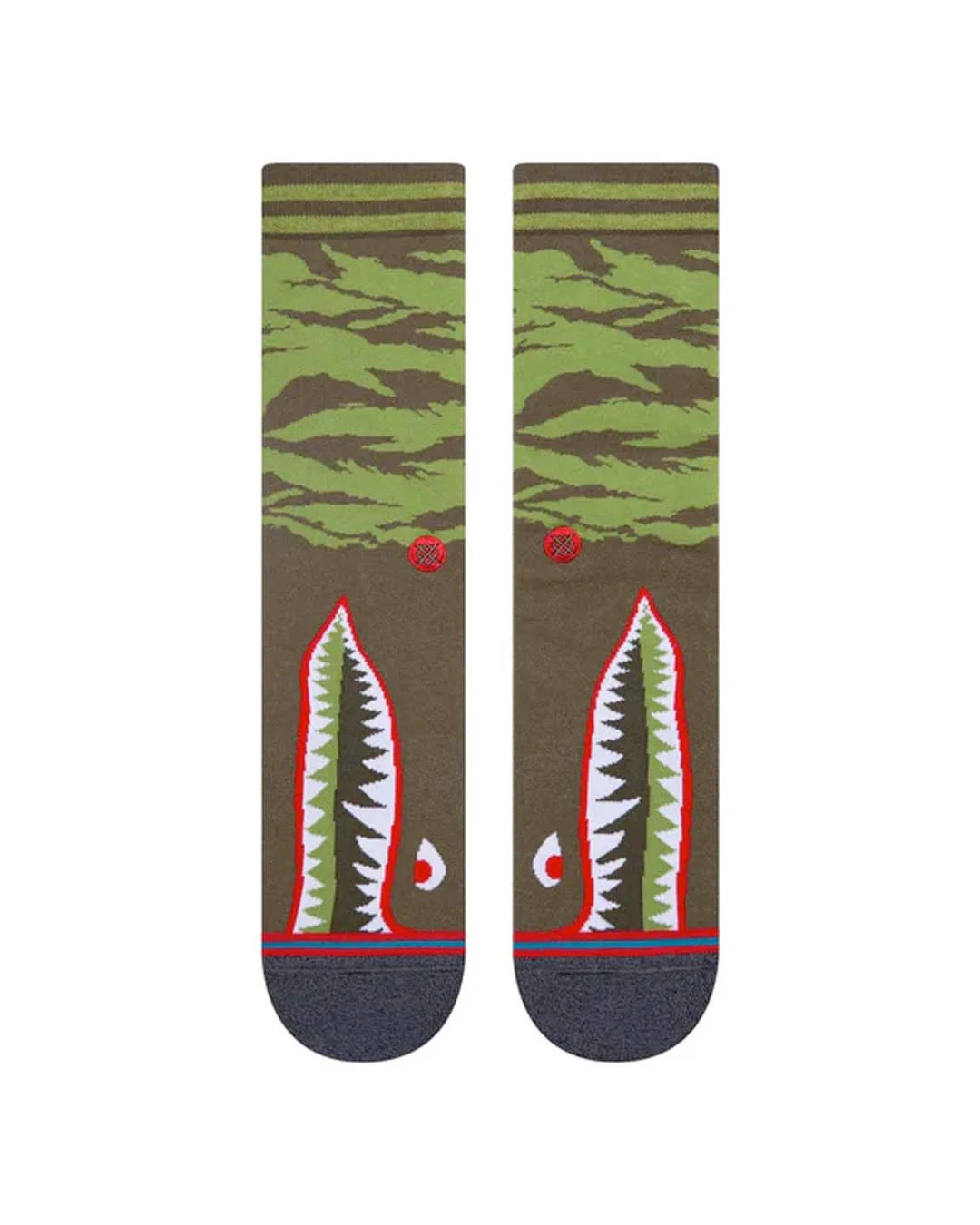 Warbird Socks - Olive - Image 2