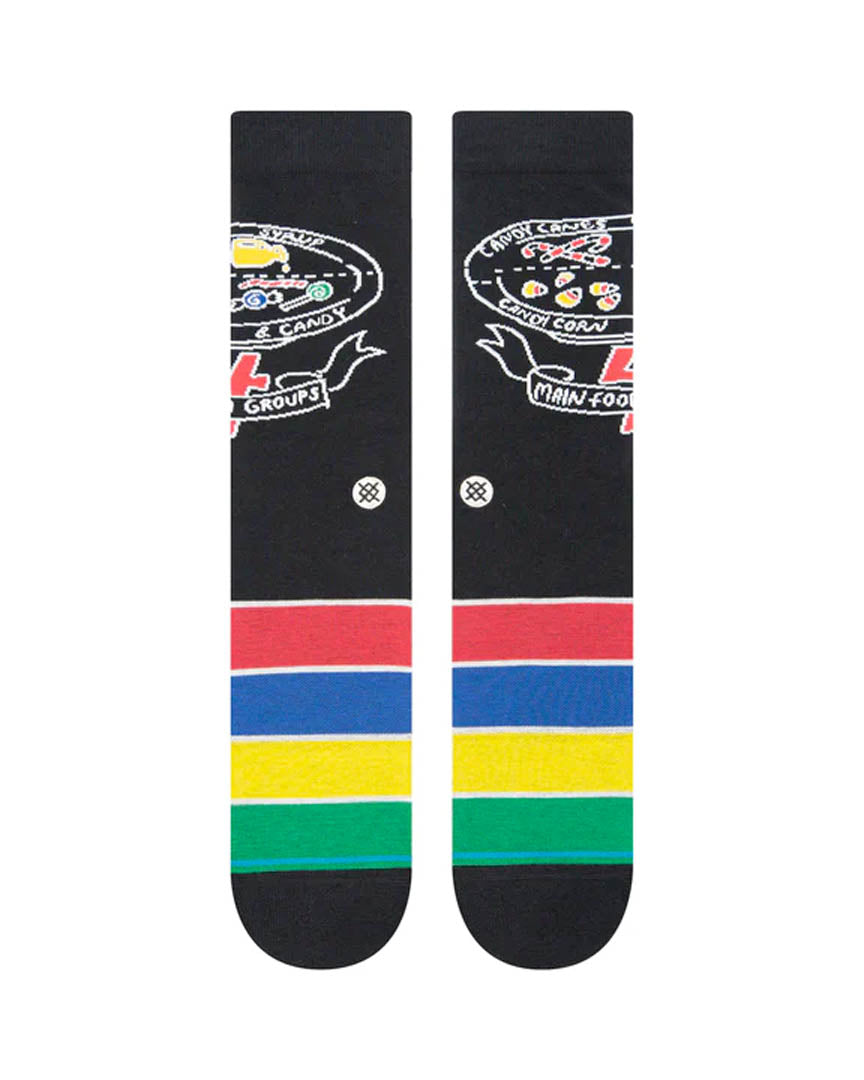 Ftp Elf Food Groups Socks - Black - Image 2
