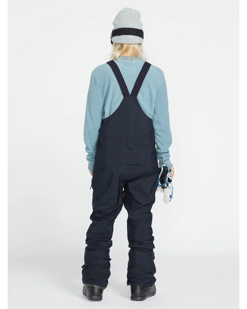 Elm Stretch Gore Bib Overall - Black - Image 3
