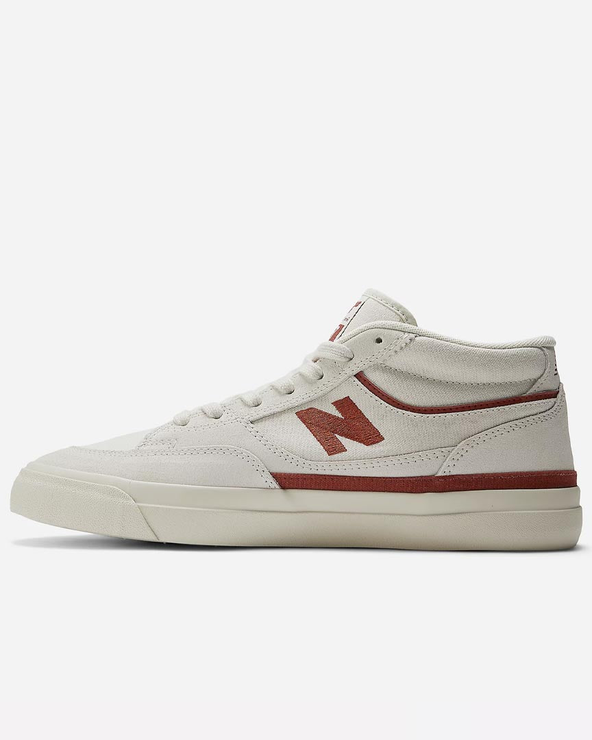 Numeric 417 Franky Villani Shoes - White/Red - Image 3