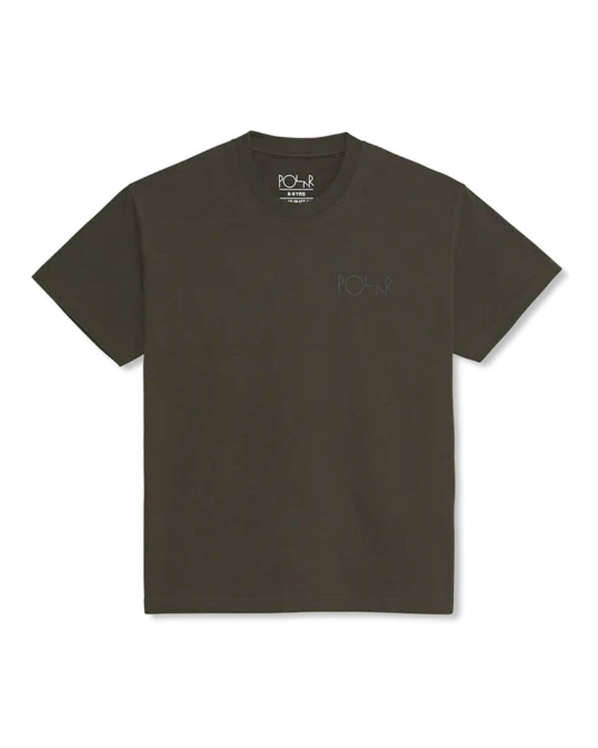 Stroke Logo Junior T-Shirt - Dirty Black - Image 2