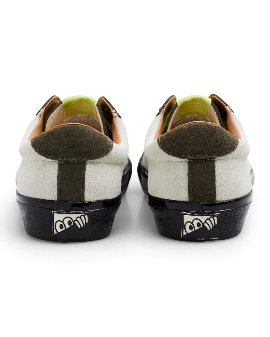 VM004-Milic Low Shoes - Olive/Cream/Black - Image 4